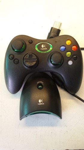 Control Xbox Clásico Logitech 100% Operativo Inalámbrico.