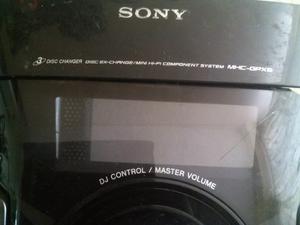 Equipo De Sonido Sony Mhc-gpx Para Repuesto