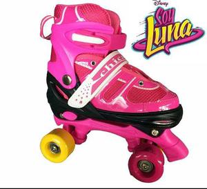 Patín Estilo Soy Luna 4 Ruedas Más Kit Roller Chicago