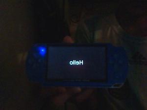 Psp Sony Azul Con Cargador Sin Memoria