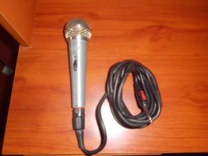 Se Vende Excelente Microfono Con Cable Para Karaoke