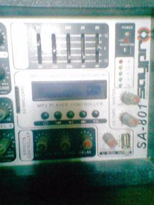 Consola De Sonido Marca Soypro Mod S A 801 Sonido 