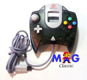 Control Sega Dreamcast Color Negro Transparente. Garantia