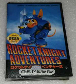Juego De Sega Genesis Aventuras De Rocket Nuevo