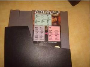 Juego Vintage Shigen The Ruler Nes En Perfecto Estado