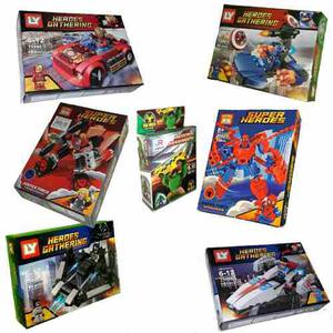 Juguetes Lego Combo 7x1 Oferta Batman Superman Thor Ironman