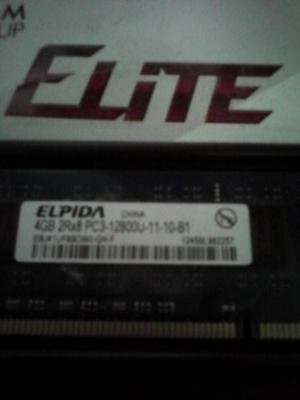 Memoria 4gb Elpida 2rx8 Pcu--b1