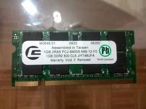 Memoria Ram 1gb Ddr2 Para Laptop