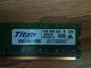 Memoria Ram Ddr2 1 Gb Titan