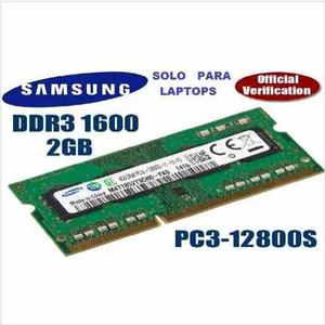 Memoria Ram Ddr3 Para Laptop 2 Gb