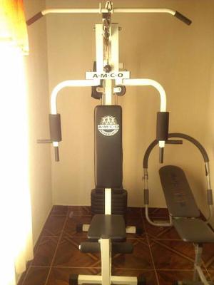 Multifuerzas + Bicicleta De Ejercicios + Máquina Para