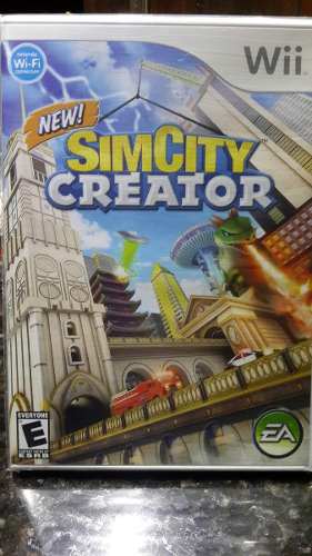 Sim City Para Consola Wii Original