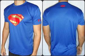 Franela Deportiva Para Gym De Superman Man Of Steel