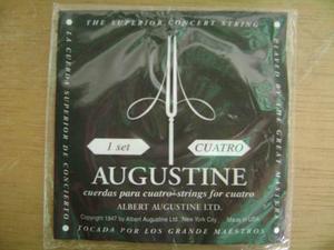 Juego O Set Cuerdas Para Cuatro Agustine Originales Made Usa
