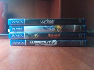 Juegos Playstation Vita: Wipeout Y Lumines