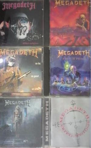 Megadeth Cds Coleccion