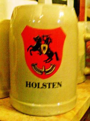 Jarra De Cerveza Holsten Made In Germany Capacidad 0,5lts Pe