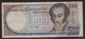 500 Bolívares J (filaven)