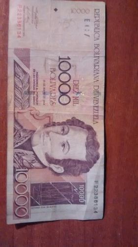 Billete Antiguo De Bs.,serial F22