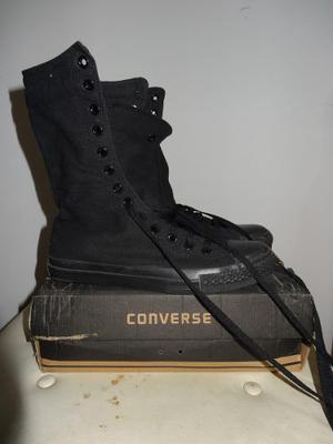 Botas Converse Negras Suela Negra Talla 41,5