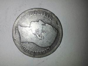Moneda De Plata De 5 Bs De 