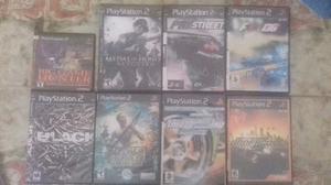 Juego De Ps2 Variados Precio Por Los 8 Juegos