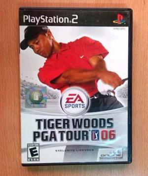 Juego Original Pga Tour Golf 06 Tiger Woods Play Station 2