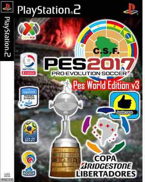 Juego Pes  Para Pley 2 World Edición Copa Libertadores.