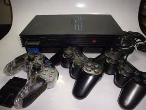 Ps2 + Controles + Juegos