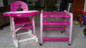 Silla Para Comer. Marca Flipper. 3 En 1