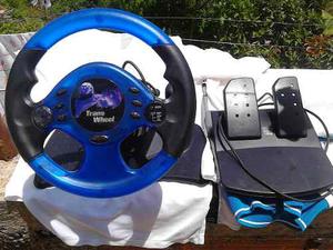 Volante Para Ps2 Play 2 Trans Wheel