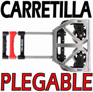 Carretilla Plegable Magna Cart Aluminio Portatil Retractil
