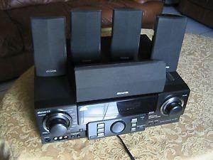 Home Theater Aiwa Avd57 Av Receiver 5.1 Channel