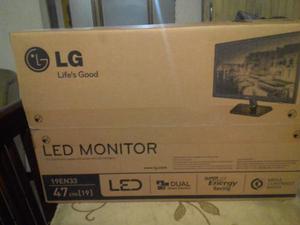 Monitor Lg 19 Pulgadas Led Nuevo En Caja