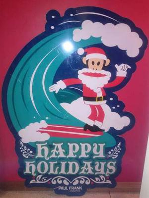 Paul Frank Happy Holidays Decoración Navidad Vendo O Cambio