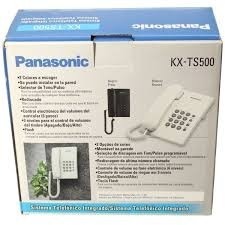 Teléfono Panasonic Kx-ts500 Nuevo 100% Original (negro)