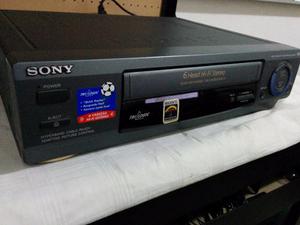 Vhs Sony Trilogic Estéreo De 6 Cabezales (sin Control)