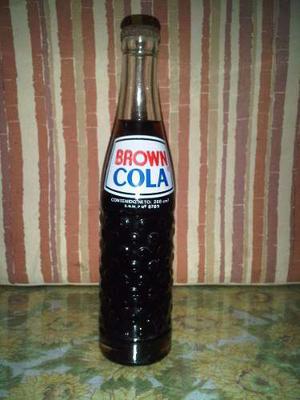 Botella Brow Cola De Colección