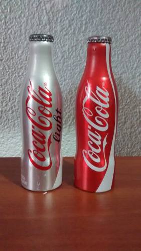 Botellas Coca Cola Alumino Edicion Especial El Par