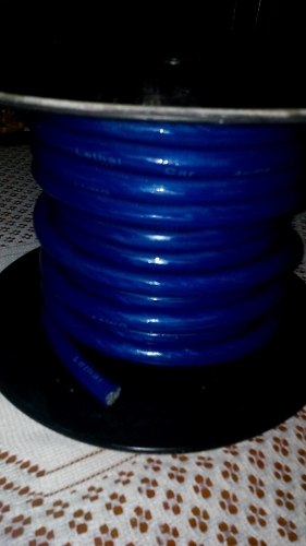 Cable #4 Estañado Marino Azul - Sonido