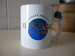 Mug Vintage Cerámica De Universal Estudios Orlando