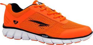 Zapatos Deportivos Rs21 Kinetc Caballero (naranja/negro)