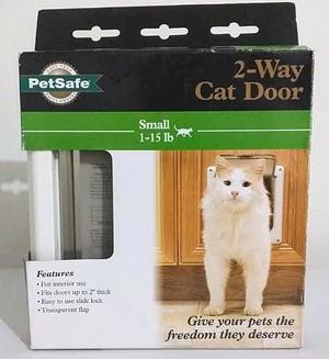 Puerta Batiente Para Gatos Y Perros Pequeños