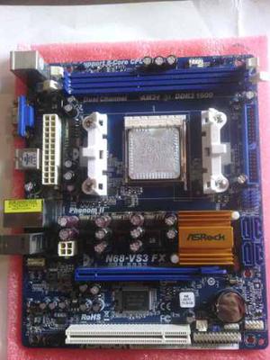 Asrock N68 Vs3 Fx Amd  Fx 3.8 Ghz 4gb Ram Discoduro500gb