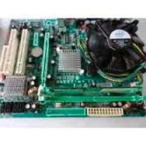 Combo Tarjeta Madre Biostar P4m900-m7+procesador Intel 2.8