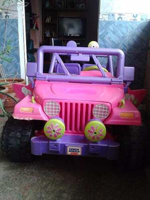 Jeep De Bateria De La Barbie