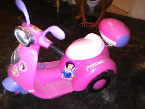 Moto De Bateria De Princesa