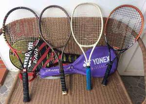 Raquetas De Tenis, Adidas, Yonex Y Wilson