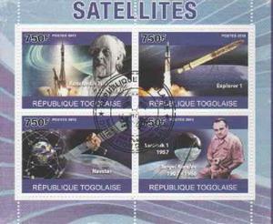 Repulica Togolese  Espacio - Satélites