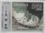 Rwanda º Aniversario De Apolo 11 Alunizaje